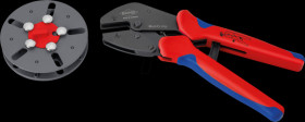 97 33 LE MultiCrimp® crimping pliers, with change magazine, empty, 250 mm