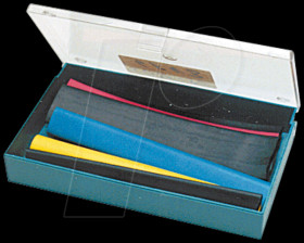 Heat-shrink tubing assortment, 2:1, 15 cm, 6 pieces