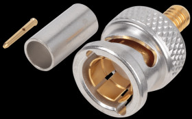 R142 077 702 BNC connector RG59 HDTV, straight, crimp