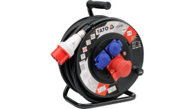 Przedłużacz Bębnowy Siłowy 25M H07rn-F 5G2.5Mm 16A/5P 230/400V Yt-8120