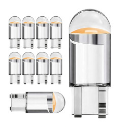 Żarówka LED COB W5W T10 12V x10 szt biała-T10 HPC 360 Sferyczna Techniczna