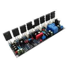 Zmodernizowana monofoniczna płyta wzmacniacza HiFi 400W,podwójne napięcie 20V-90V,2SC5200,2SA1943,wysokiej mocy wzmacniacz audio