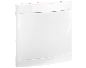 Rozdzielnica podtynkowa 2x12 2-Rzędowa 24-Modułowa IP40 Drzwi Białe 90911424 Viko by Panasonic