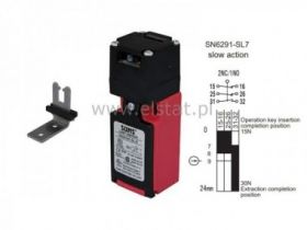Przełącznik krańcowy bezpiecz.SN6291-SL7-C klucz