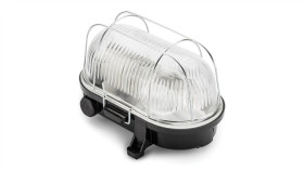 Oprawa Loft Oval-7040B, E27, 60W, Czarna-Bakelit, Klosz Przeźroczysty-Szkło,...