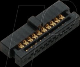 10120607 header connector, 2x5-pin, two rows