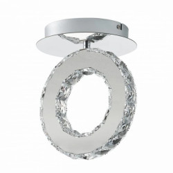 Kryształowa lampa sufitowa GIRONA w stylu glamour, LED 10W barwa ciepła- MX3713-1-3CT Zuma Line