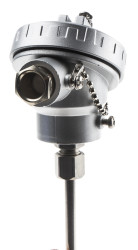 Czujnik RTD PT100 długość 150mm średnica 6mm +450°C żyły 4 Sonda