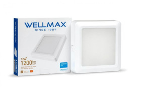 Oprawa downlight natynkowa kwadratowa 12W 1200lm 100lm/W Neutralna 4000K IP40 / GOL1DLSMSN12