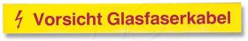 80361.1-50 FO marking strips " Vorsicht Glasfaserka