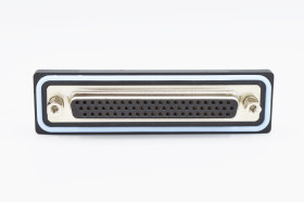 Złącze D-Sub lutowane 62-pinowe Żeński Pionowy Montaż na płytce drukowanej raster 2.41mm