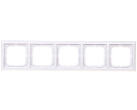 KOS66 Ramka pięciokrotna biała 660485