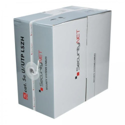 Kabel UTP kat.5e U/UTP 4x2x0,5 LSZH DCA SecurityNET 305m