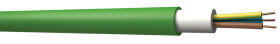 Kabel zasilający 4 Core Niska emisja dymu, bez halogenu (LSZH) Sheath Zielony 13mm od , 0.6/1 kV