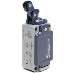 Łącznik L52 w obudowie metalowej, 1NC+1NO, popychacz z dźwignią pionową z rolką z tworzywa, T0-L52K13MIP411