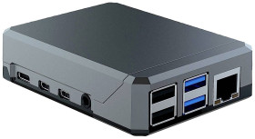 Obudowa aluminiowa Joy-it Argon NEO aluminium czarny