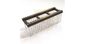 IC Socket 40-pin DIP wirewrap