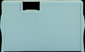 2006-1293 Separator plate, 2 mm thick, overhanging, gray