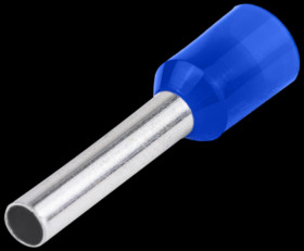 Tulejka izolowana E05 0,75mm2 14,6mm z miedzi cynowanej niebieska