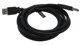USB 3.0 cable 1.8m Black M/F