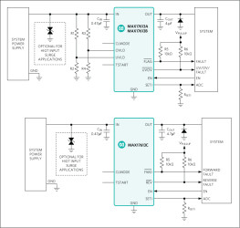 4.5V to 60V, 3A Current-Limiter with OV, UV, and Reverse Protection