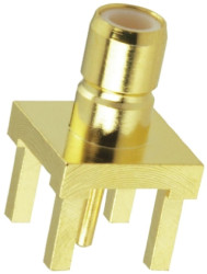 Złącze koncentryczne Przewlekany Żeński 50Ω typ złącza Złącze SMB 0 to 4GHz Lutowane typ kabla Koncentryczny