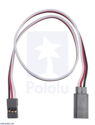 Pololu Servo Extension Cable 12" Male - Female