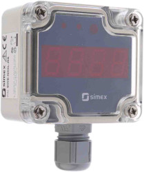 Cyfrowy miernik panelowy wielofunkcyjny prądu Simex LED