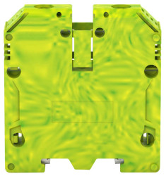 Listwa zaciskowa uziemienia RS PRO poziomy: Podwójny 10 → 95AWGŚruba