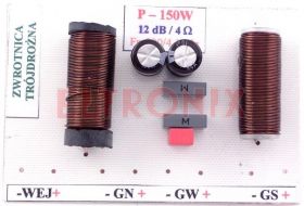 ZWROTNICA GŁOŚNIKOWA 12db 3DROŻNA 150W 4 OM