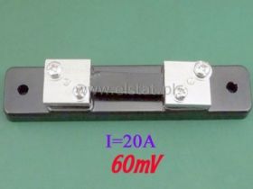 Bocznik pomiarowy 20A 60mV