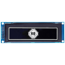 Wyświetlacz OLED 3,12" 256x64px biały