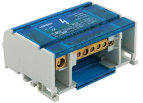 Blok rozdzielczy, mostek łączeniowy 125 A 4x7 UK407