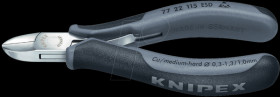 77 22 115 ESD Side cutters 115 mm, without bevel