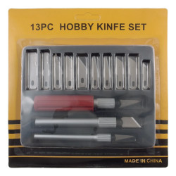 Noże precyzyjne typu skalpel - zestaw