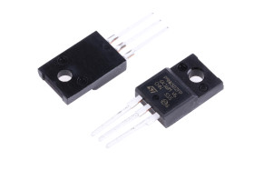 MOSFET N-kanałowy 7.2 A TO-220FP 500 V Pojedynczy 30 W 850 miliomów