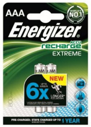2 x akumulatorki Energizer R03/AAA Ni-MH 800mAh Extreme