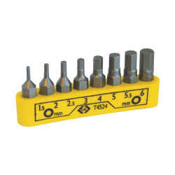 CK Tools T4524 Bit Clip Hexagon Set Of 8