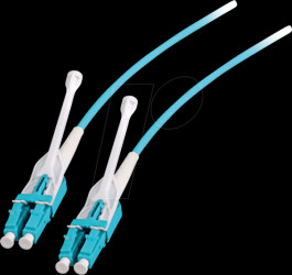 DJP-LCLCOM3-UNI-0,5 Duplex Jumper LC-LC, OM3, 0,5m