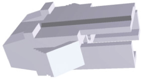 Obudowa złącza 3-pinowe -rzędowe raster: 2.5mm TE Connectivity Żeński EI Złącze przewód – przewód