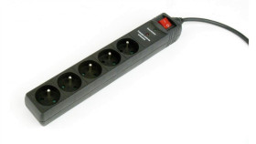 Listwa Zasilająca Energenie Spf5-C-10 (5 X Ute 3M Kolor Czarny)