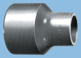 Plastikowa złączka rurowa, typ mocowania: Nakrętka reduktora