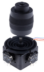 Przełącznik typu joystick 3-osiowy Potencjometryczny trójosiowy CH Products Pokrętło