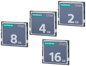 Karta pamięci Siemens Karta pamięci 6ES Urządzenia SIMATIC HMI i IPC 6ES76482BF100XF0 1,68 x 1,43 x 0,14 cala