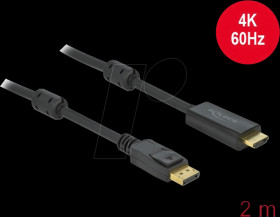 85956 Active DP 1.2 to HDMI cable 4K 60 Hz 2 m.