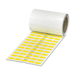 Fabric label EMLC (17,5X8)R YE