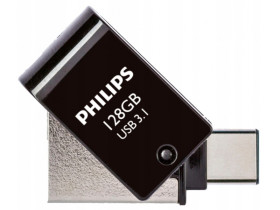 Pendrive 128GB PHILIPS 2w1 USB 3.1 + USB C