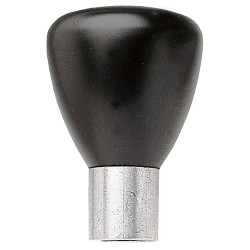 Nasadka, Czarny, Stal, rozm: 1/2 cala, typ: Kwadratowy, Uchwyt obrotowy, dł: 66 mm