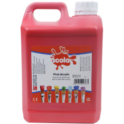 Scola DKAC2l/24 Scola First Acrylic 2L Brilliant Red