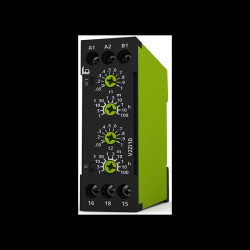 V2ZI10 12-240V AC/DC Przekaźnik czasowy, praca cykliczna